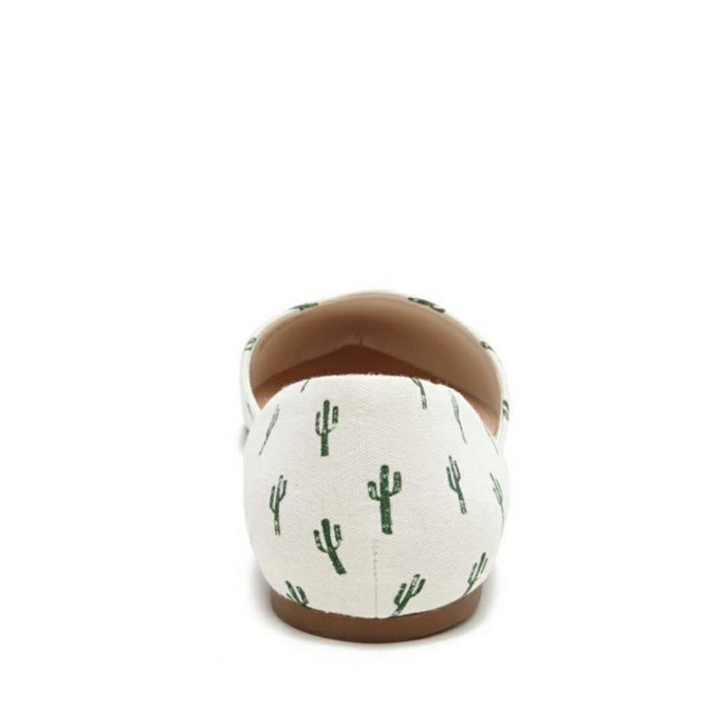 Forever 21 Cactus Print d'Orsay Flats - Picture 2 of 5
